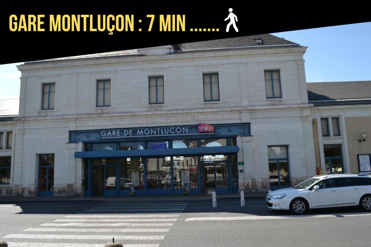 Centre-Ville - Gare - Jardin Wilson - Chateau Bourbon Montlucon Ngoại thất bức ảnh